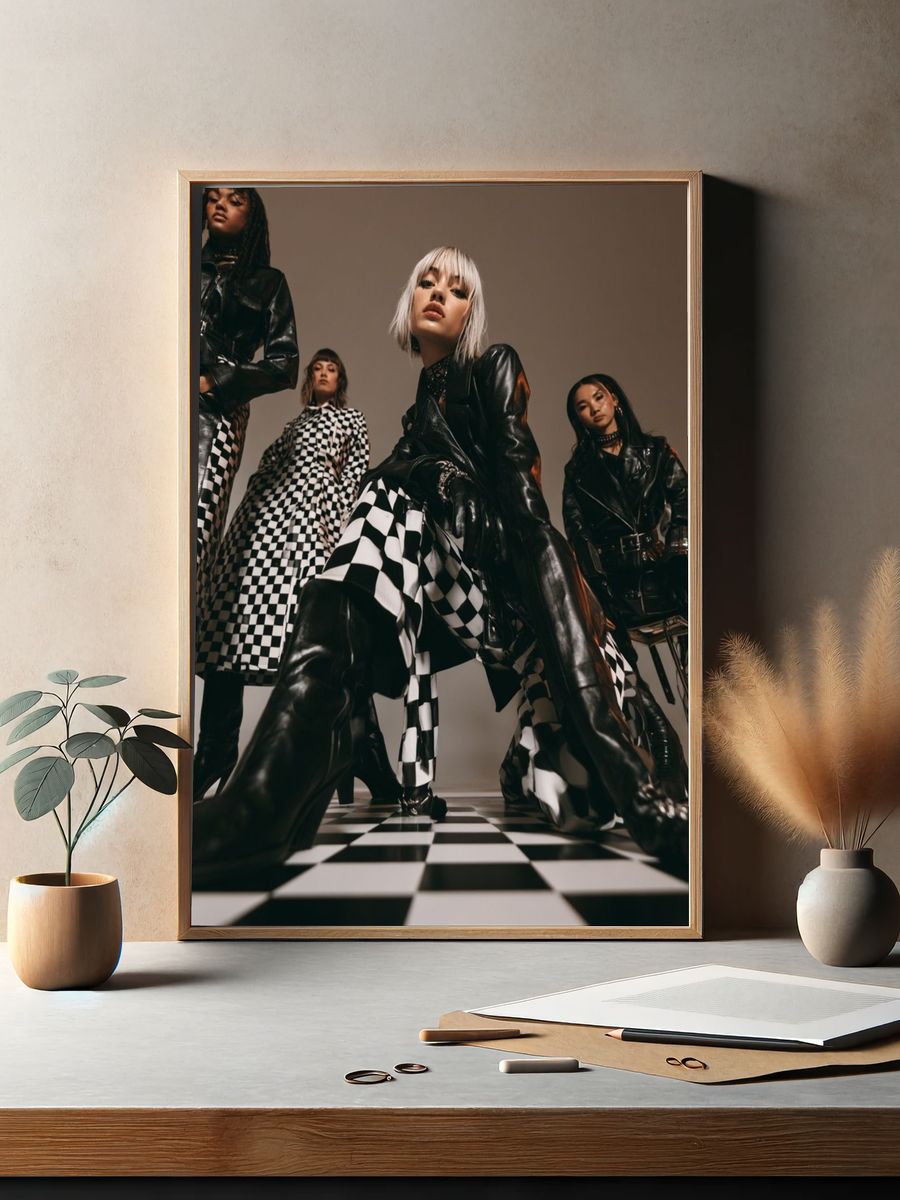 Avant-Garde Fashion Photography Poster. — room view 2
