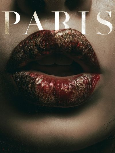 Paris Lips Fashion Poster.