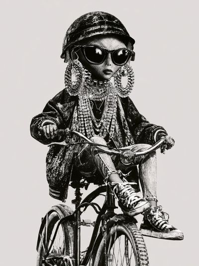 Fashion Doll Portrait Poster.