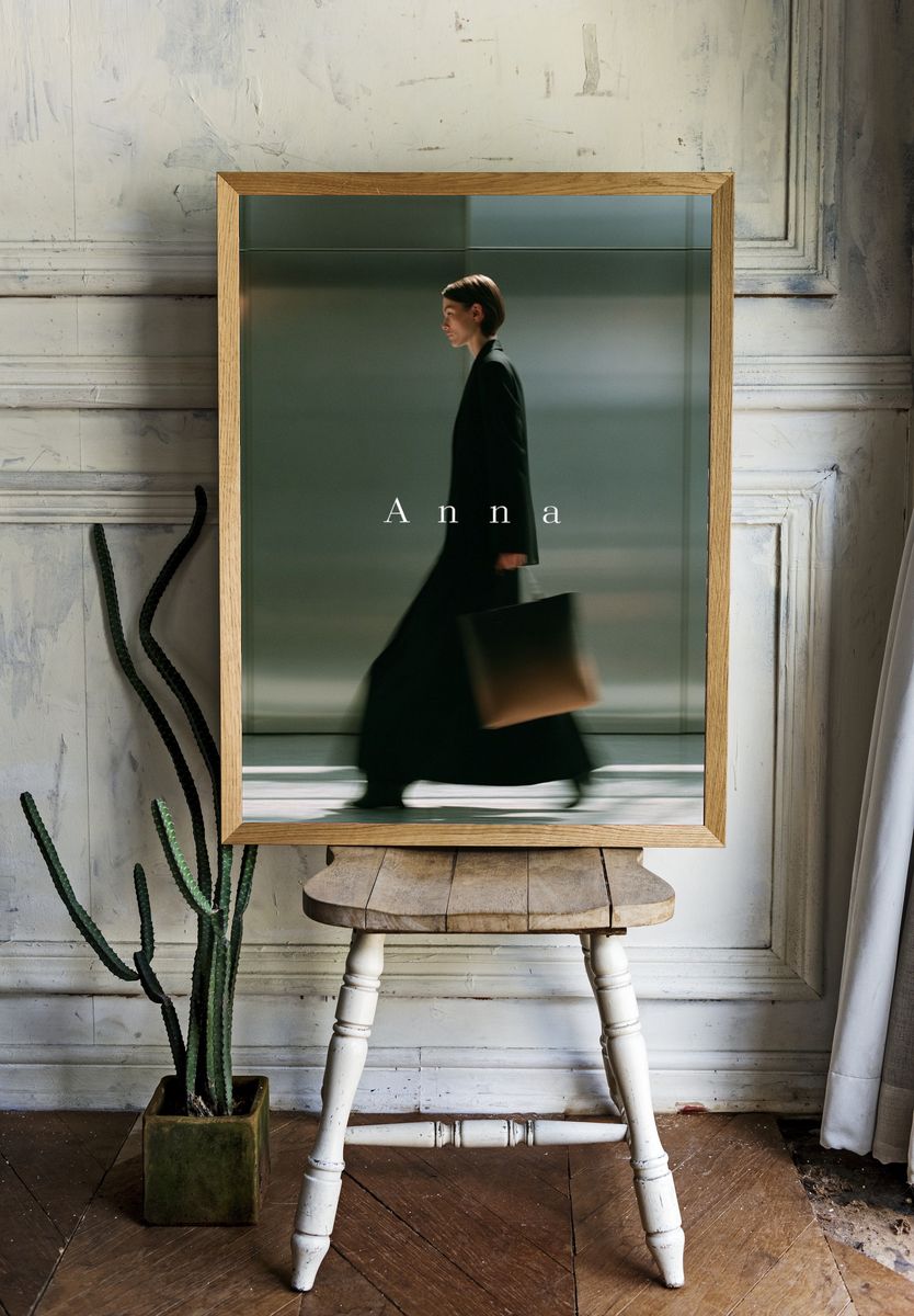 Anna Fashion Photography Poster. room preview