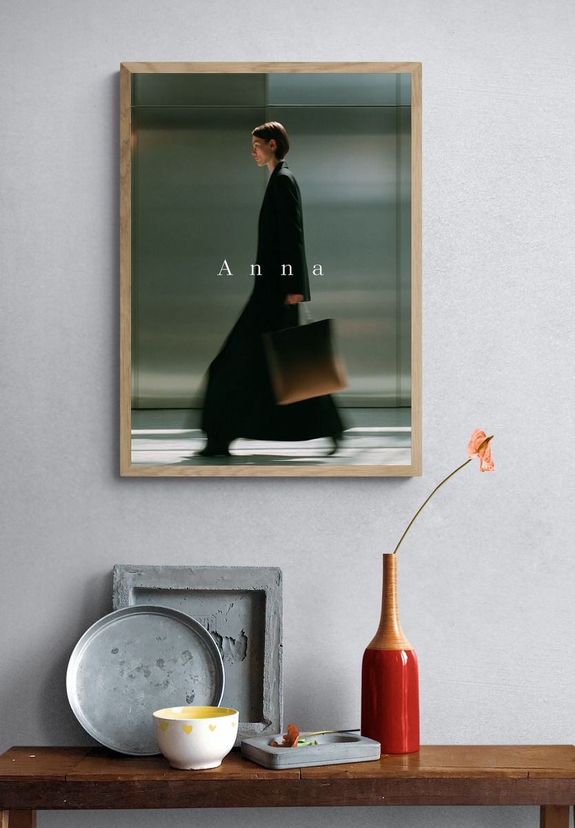 Anna Fashion Photography Poster. — room view 3