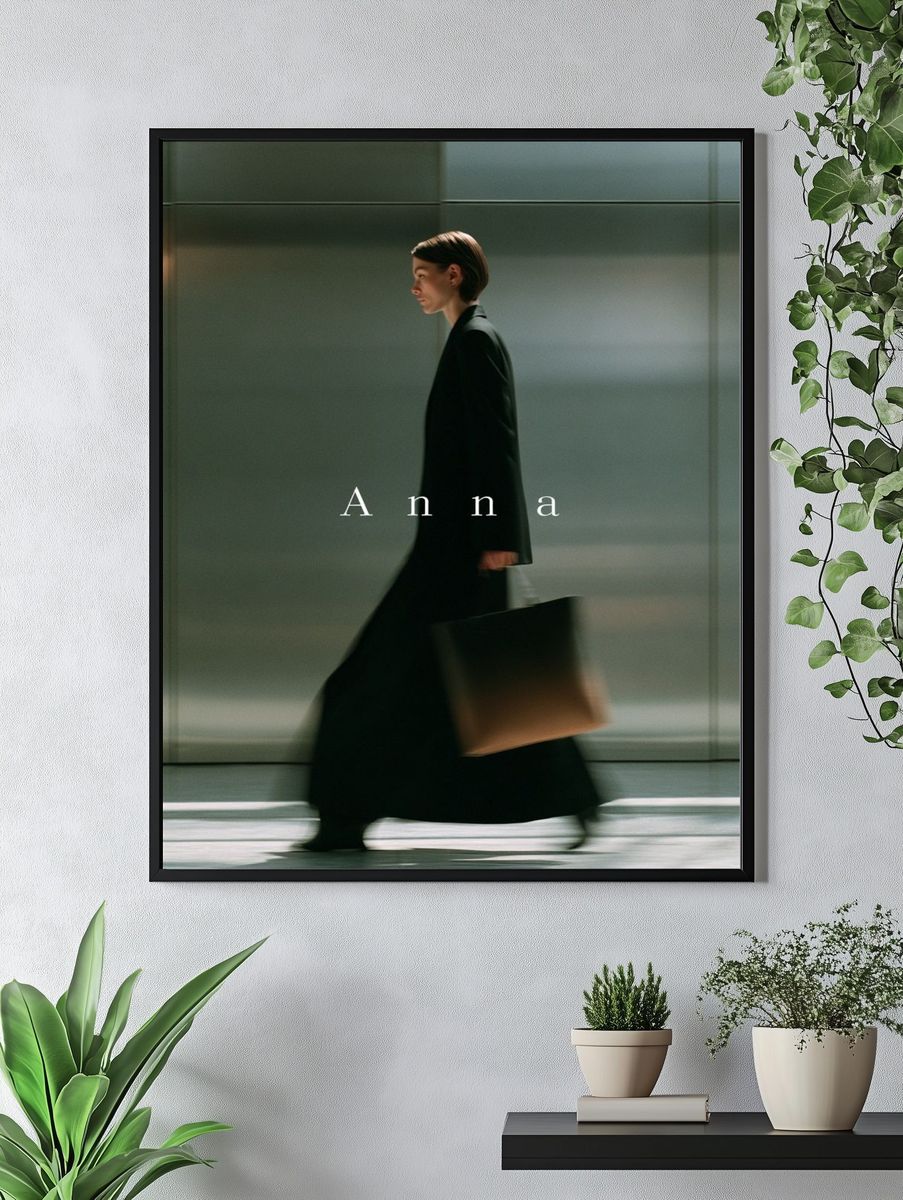 Anna Fashion Photography Poster. — room view 4