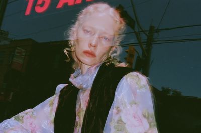 Fashion Portrait Street Photography Poster. poster print