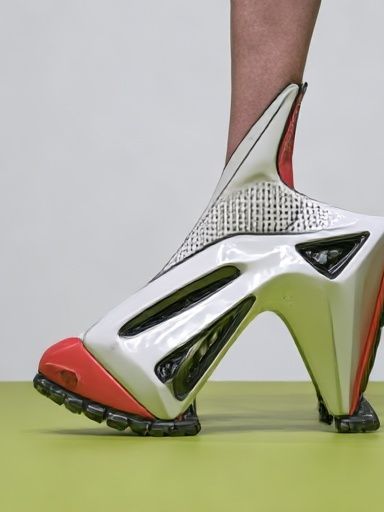 Futuristic Sneaker Fashion Poster. poster — fashion art