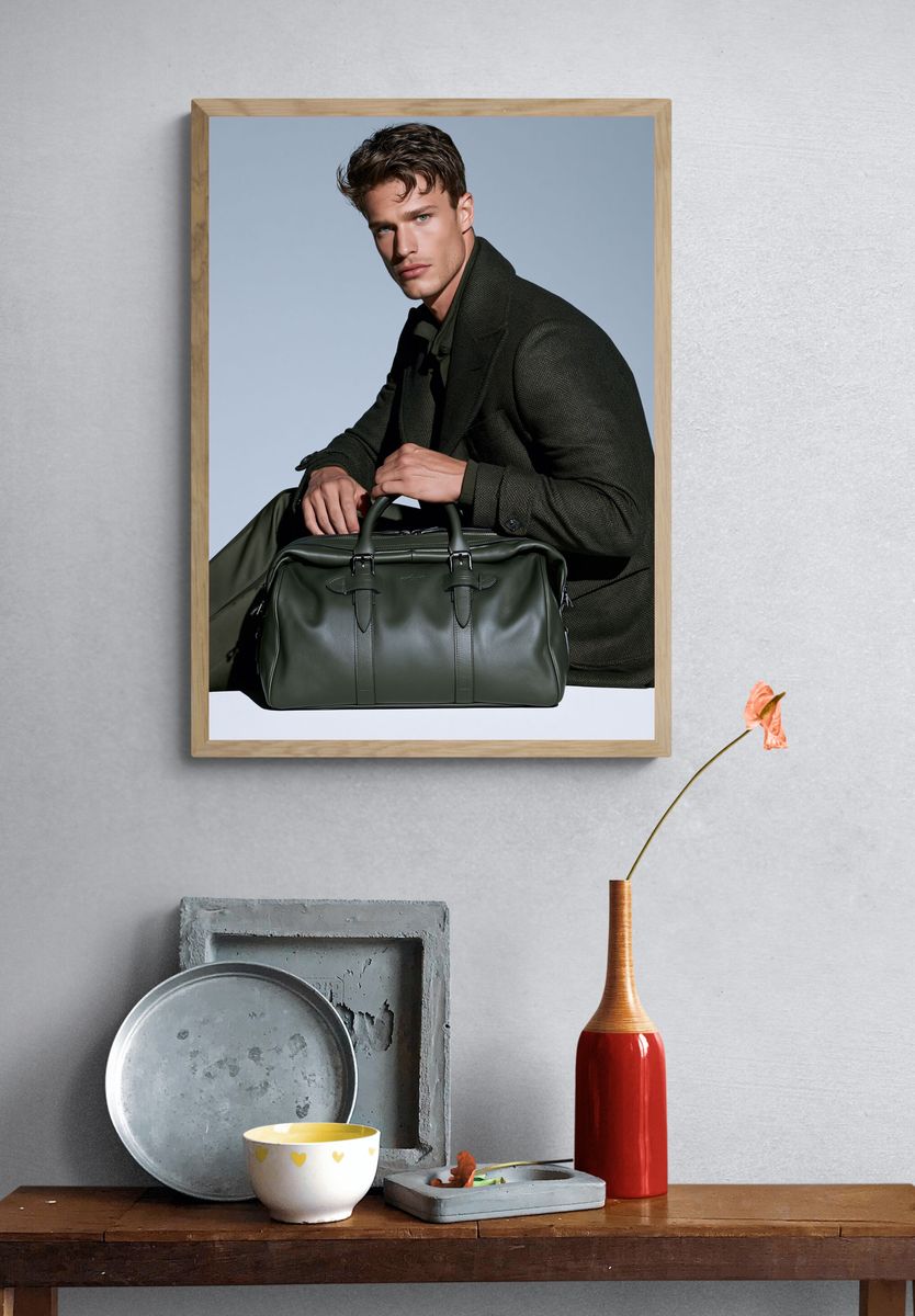 Luxury Fashion Portrait Print. — room view 3
