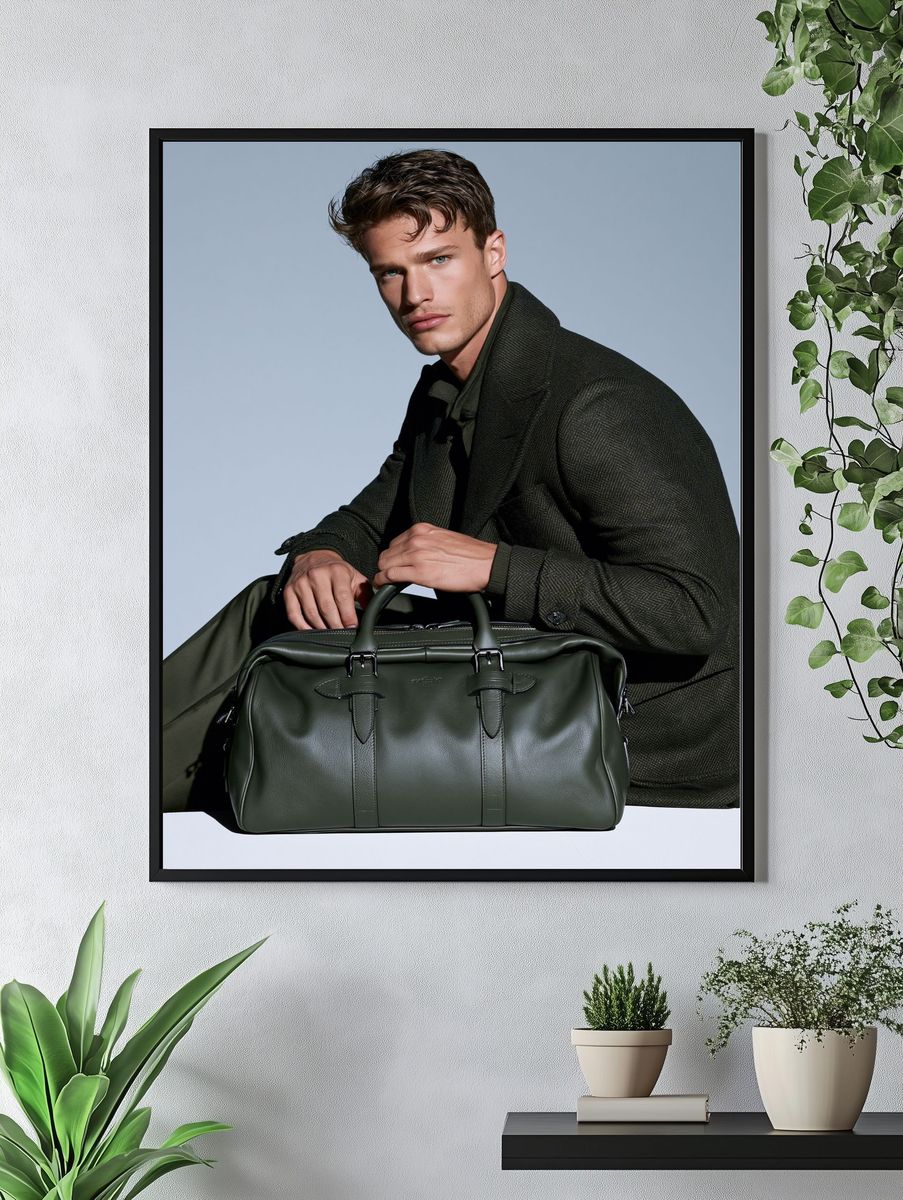 Luxury Fashion Portrait Print. — room view 4