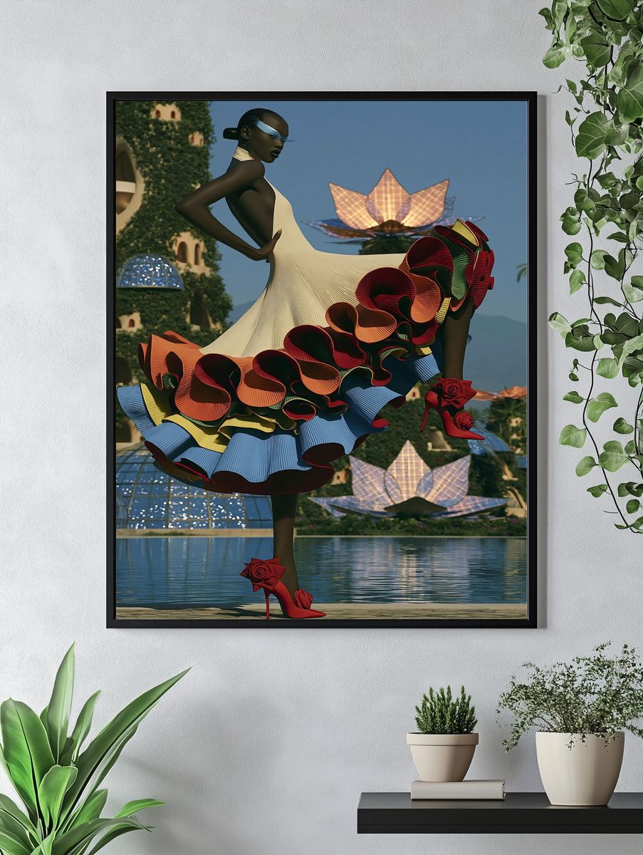 Fashion Surrealism Poster. — room view 4