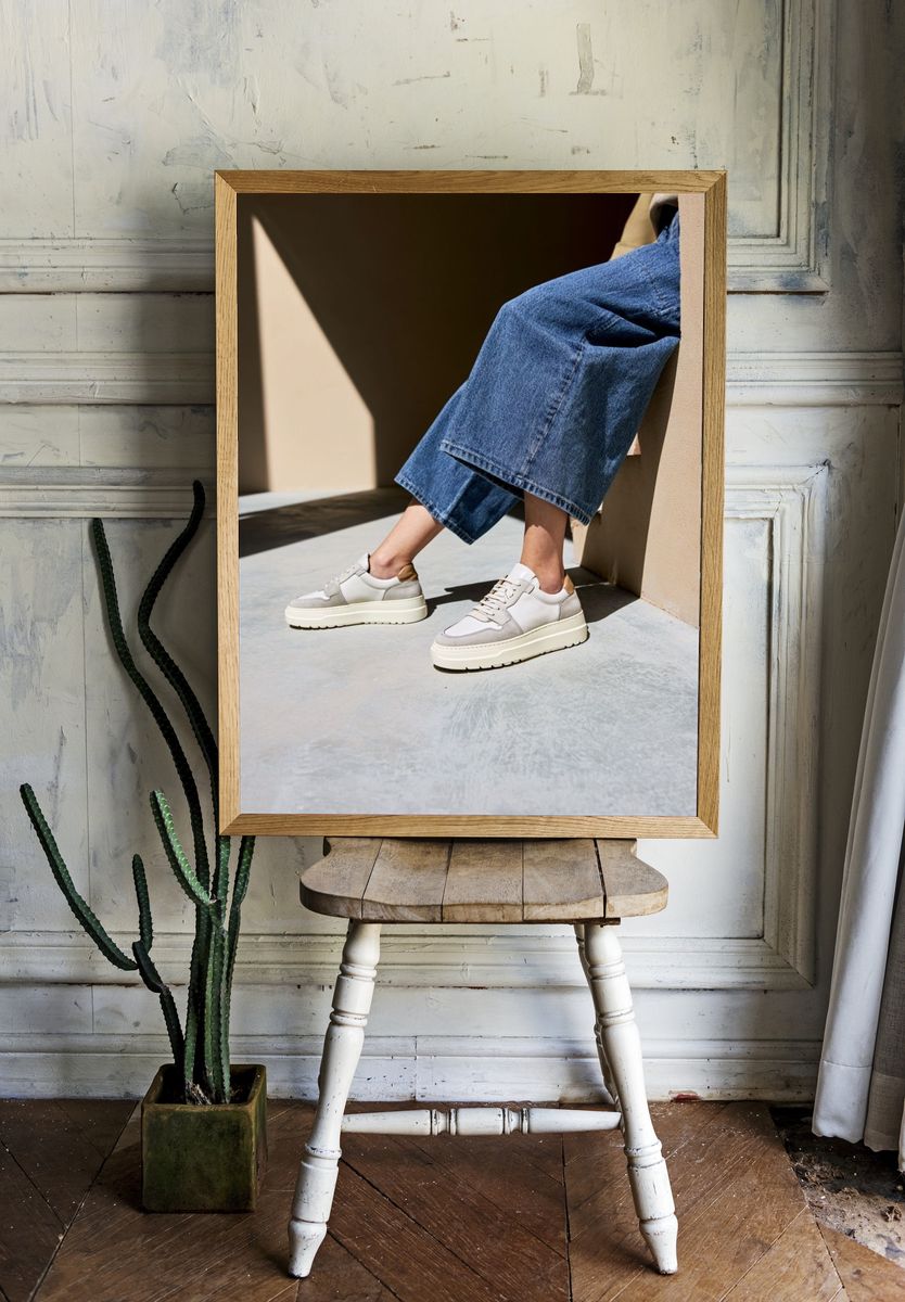 Minimalist Sneaker Fashion Poster. room preview