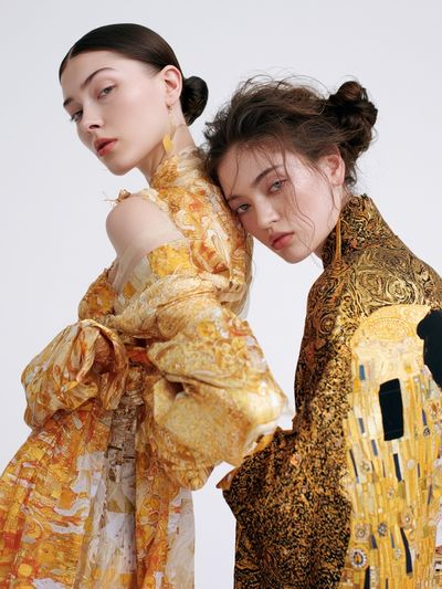 Avant-Garde Fashion Portrait Poster. poster