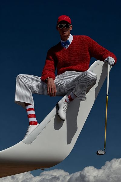 Stylish Golfer — Fashion Print. poster