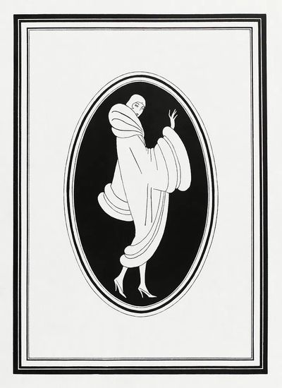 Advertisement Brandt's fur coat (1926).