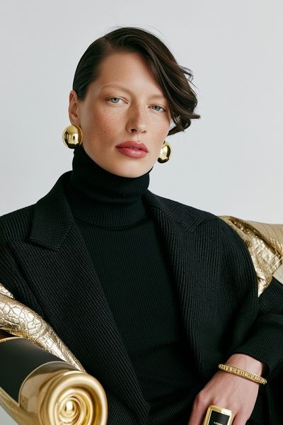 Luxury Fashion Portrait Poster. poster