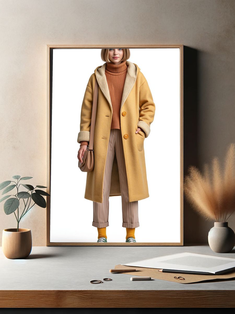 Fashion Portrait — Photography Print. — room view 2