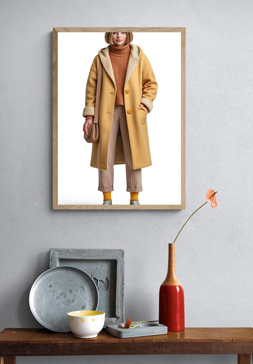 Fashion Portrait — Photography Print. — room view 3