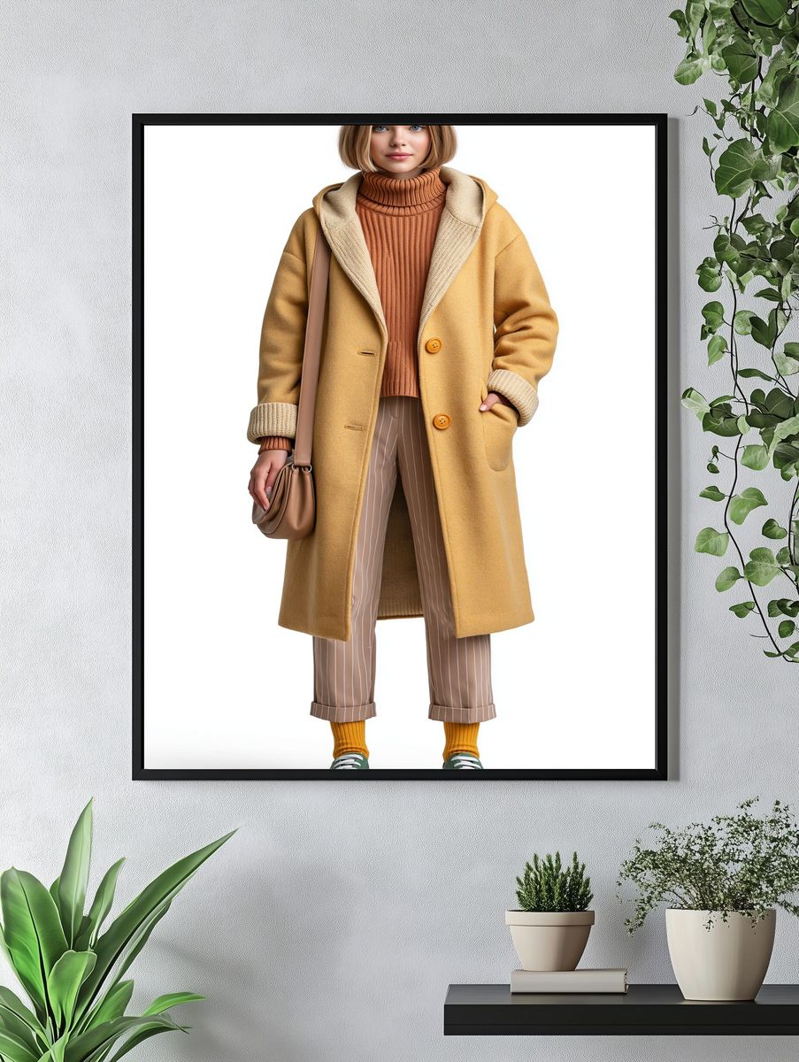 Fashion Portrait — Photography Print. — room view 4