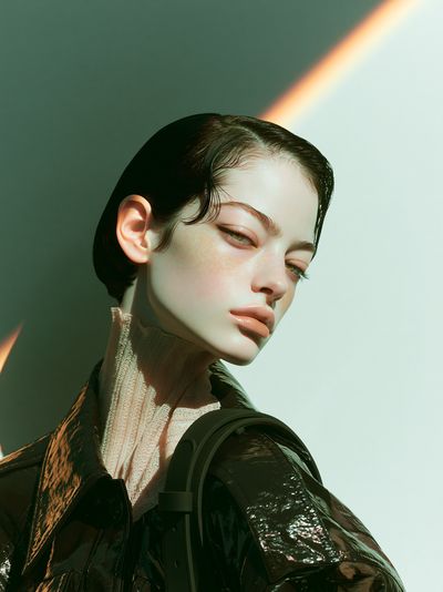 Editorial Portrait Fashion Poster. poster