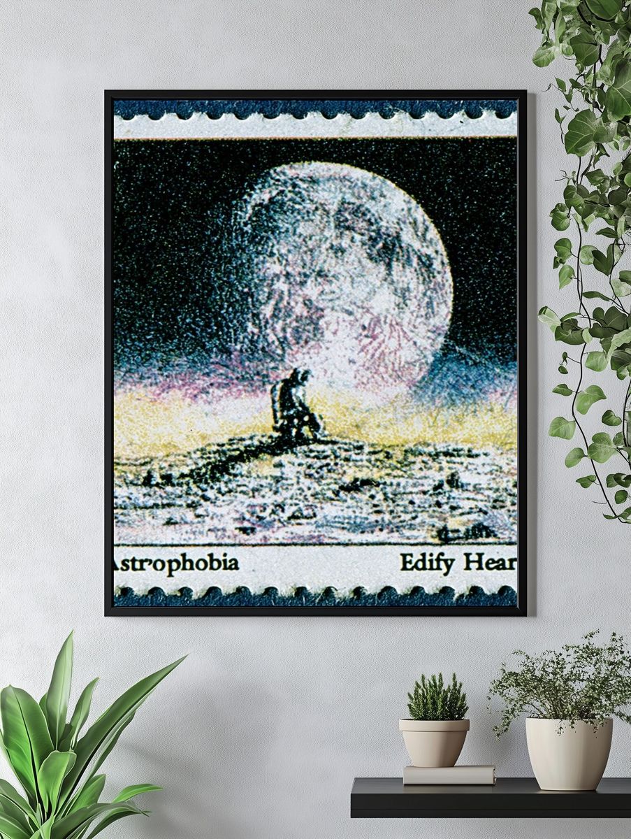 Astrophobia Moon Poster. — room view 4