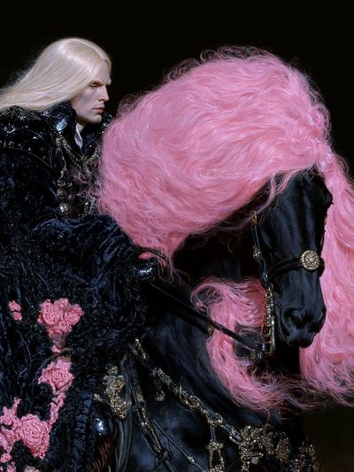 Fashion Horse Portrait Poster. poster