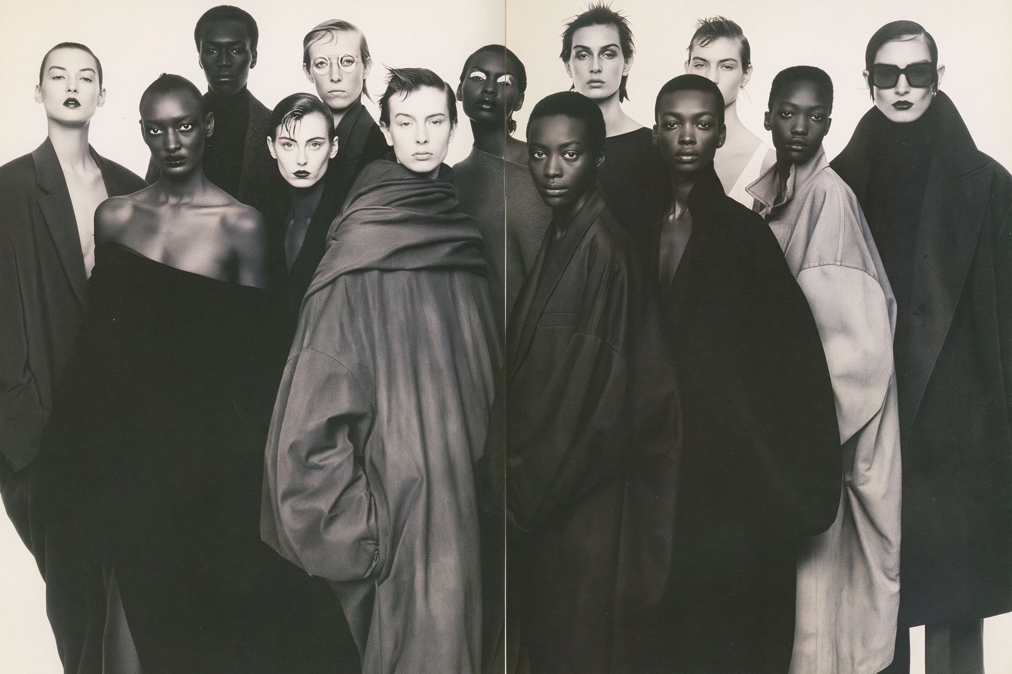 Avant-Garde Fashion Portrait Poster. poster — fashion art