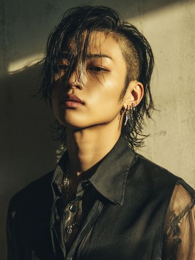 Moody Fashion Portrait Poster.