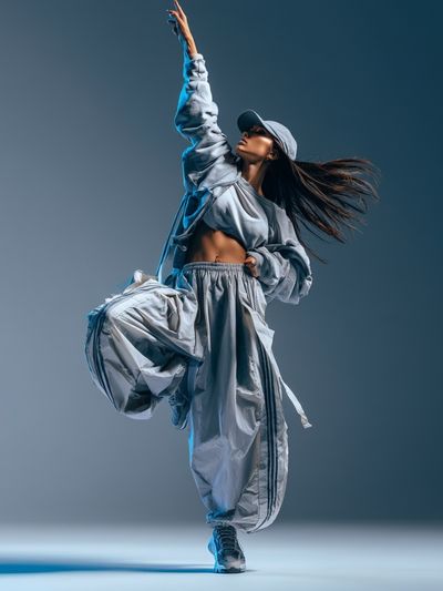 Dynamic Dancer Fashion Poster. poster
