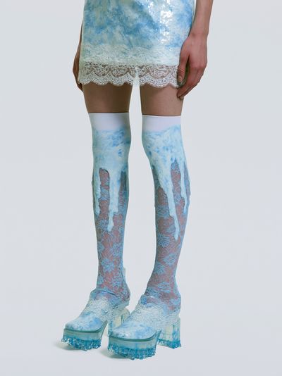 Avant-Garde Fashion Legs Poster. poster
