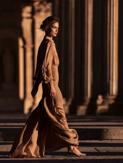 Elegant Fashion Portrait Poster. poster
