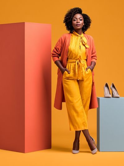 Fashion Portrait Photography Poster.