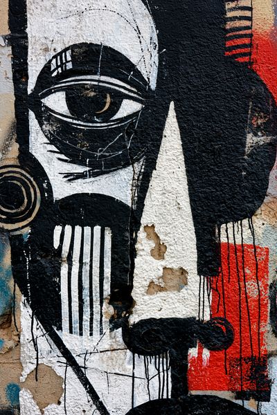 Graffiti Eye Street-Art Poster.