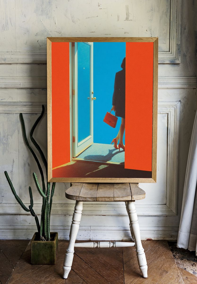 Surreal Doorway Fashion Poster room preview