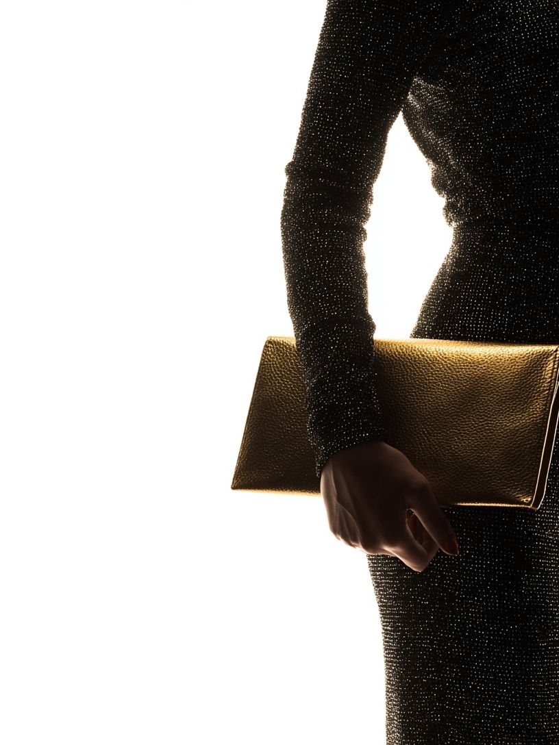 Elegant Fashion Clutch Poster. poster — fashion art