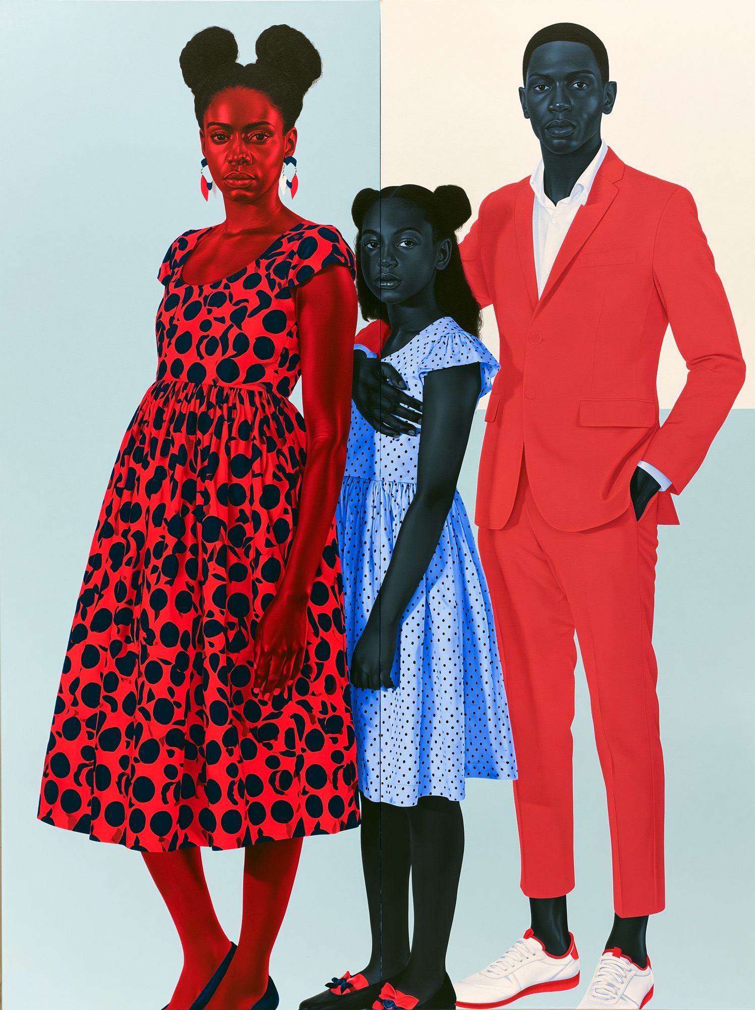 Bold Fashion Portrait Poster. poster detail