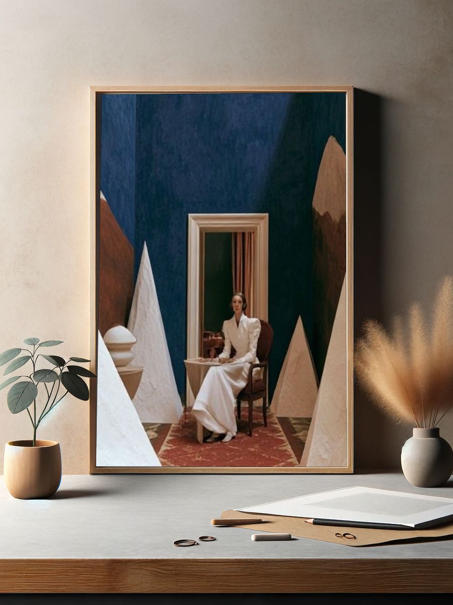 Surreal Interior Portrait Print. — room view 2