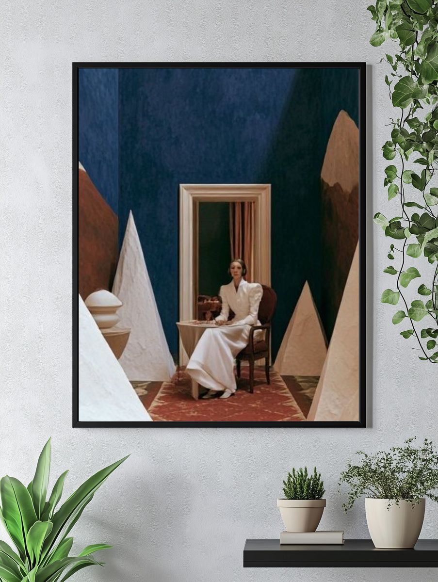 Surreal Interior Portrait Print. — room view 4