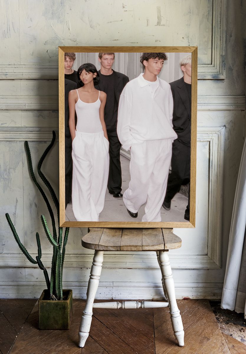 Minimalist Fashion Runway Photography Poster. room preview