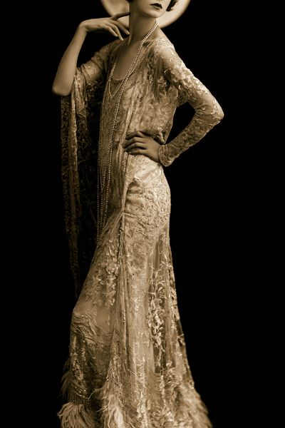 Art Deco Fashion Portrait Poster. poster