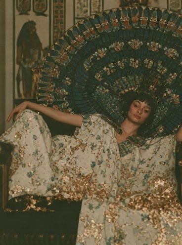 Fashion Portrait — Vintage Print. poster detail
