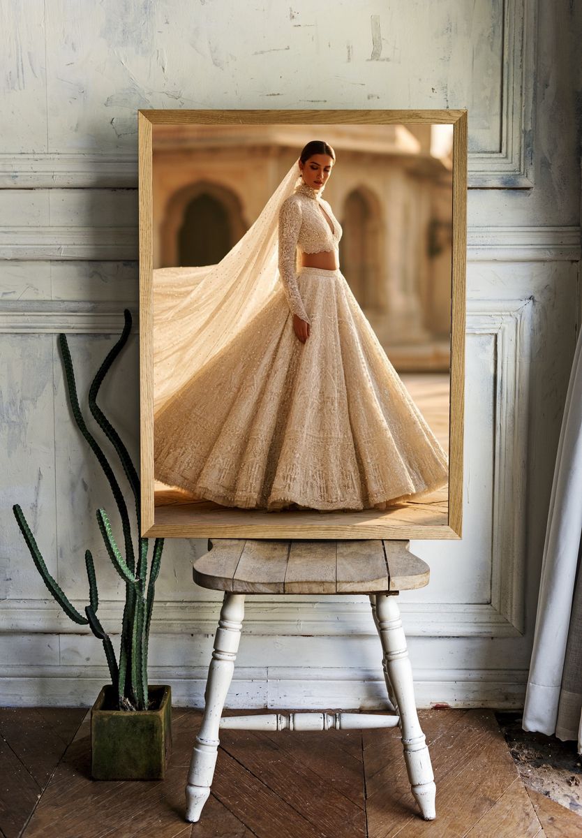 Bridal Couture Portrait Photography Poster. room preview