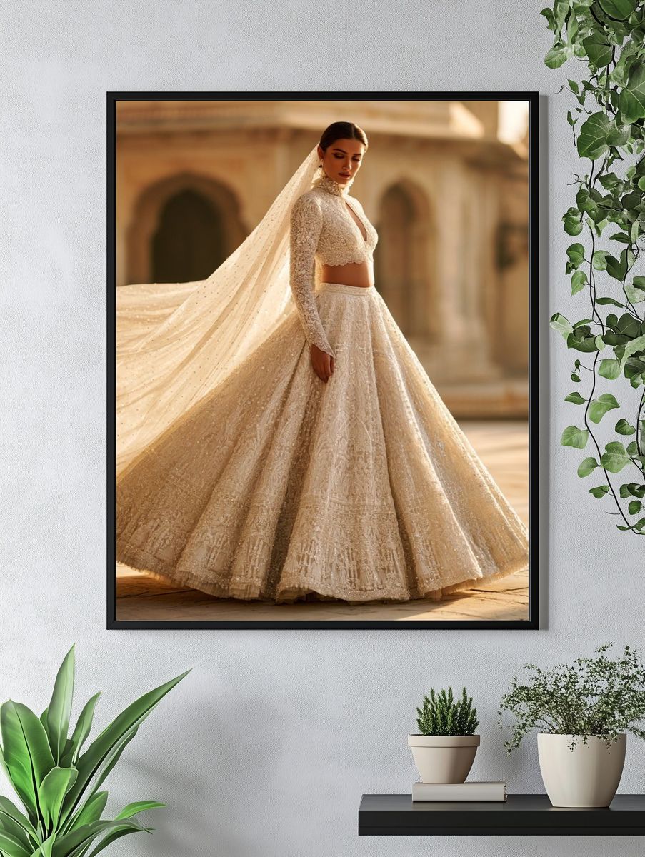Bridal Couture Portrait Photography Poster. — room view 4
