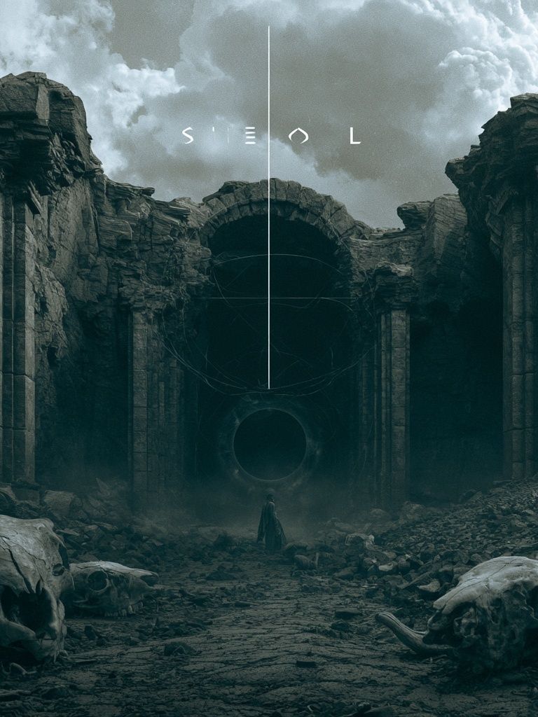 Eternal Ruins Surrealism Poster. poster — fine-art art