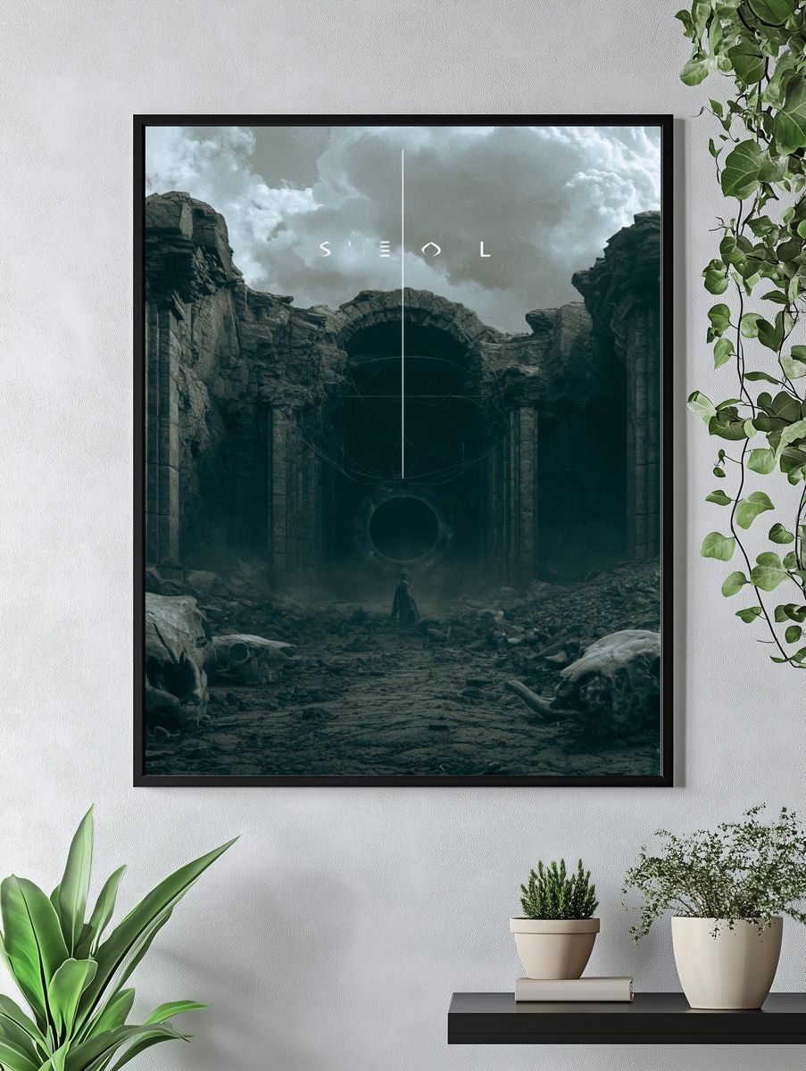 Eternal Ruins Surrealism Poster. — room view 4
