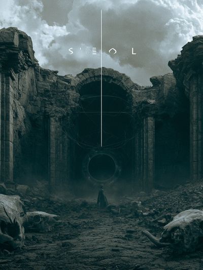 Eternal Ruins Surrealism Poster.