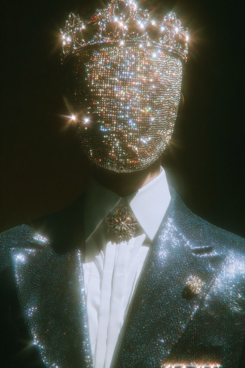 Crystal Crown Portrait Print. poster detail