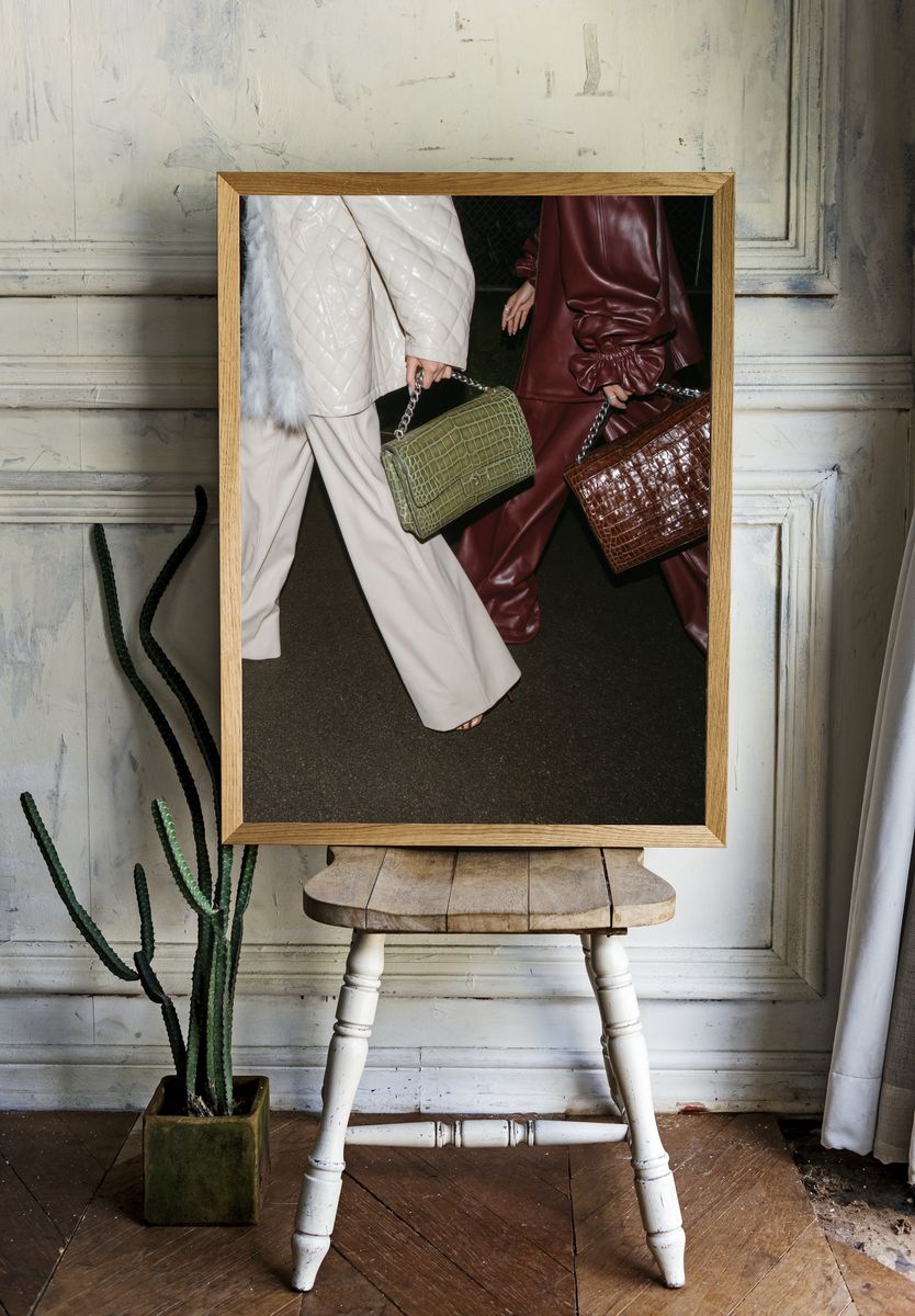 Luxury Fashion Street Photography Poster. — room view 1