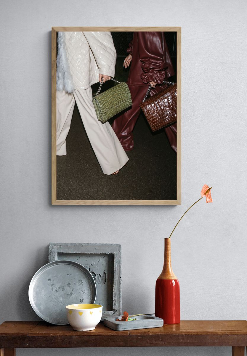 Luxury Fashion Street Photography Poster. — room view 3
