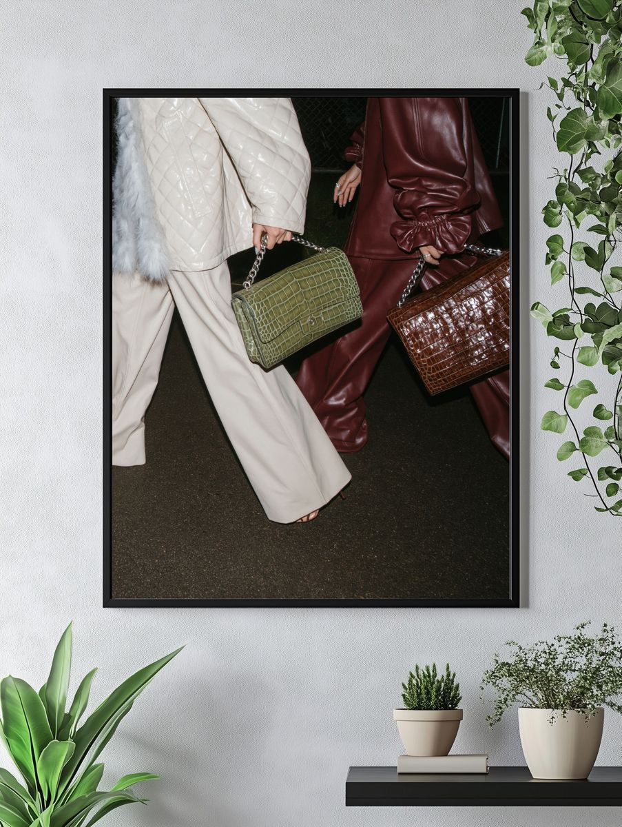 Luxury Fashion Street Photography Poster. — room view 4
