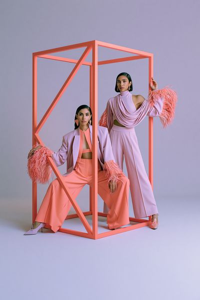 Fashion Editorial Portrait Poster. poster