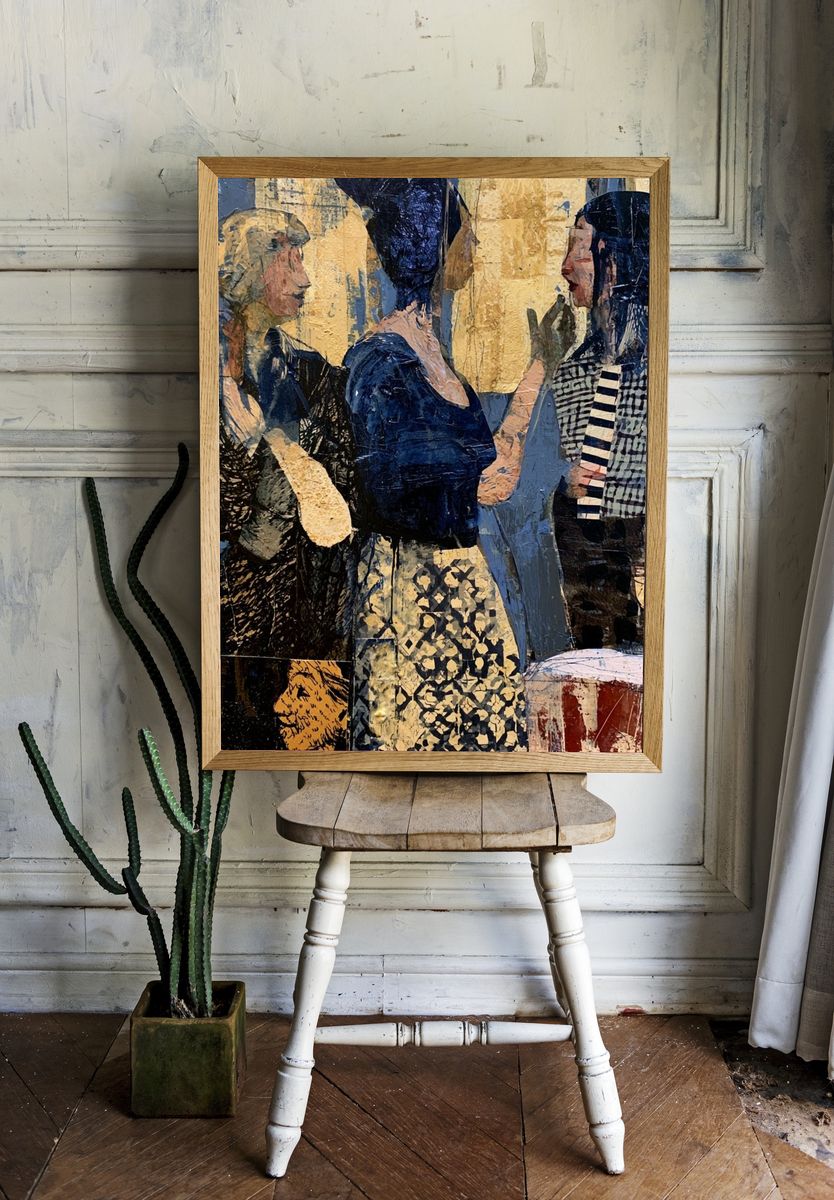 Fashion Figures Contemporary Print. room preview