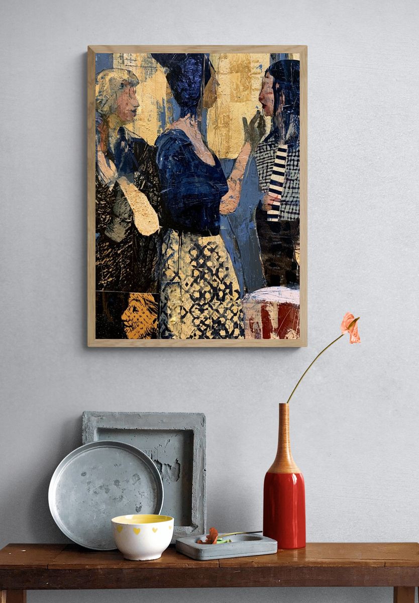 Fashion Figures Contemporary Print. — room view 3