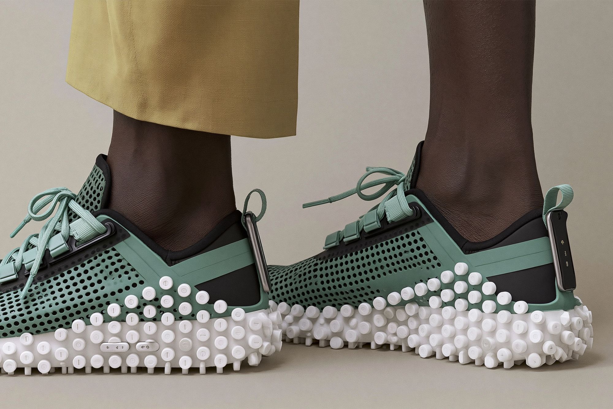 Avant-Garde Sneaker Fashion Print. poster detail